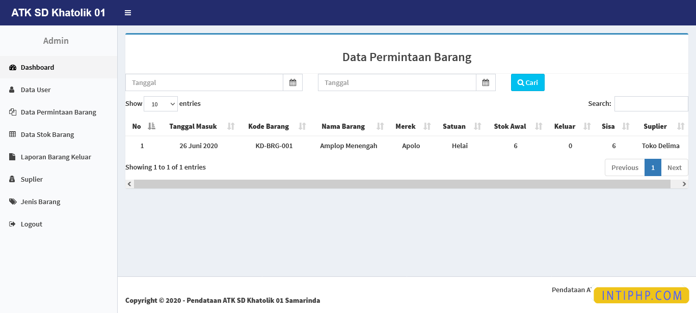 Native php