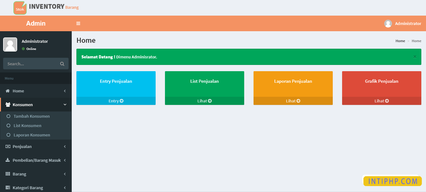 Source Code Inventory Barang Untuk Pengelolaan Barang Pada Gudang ...