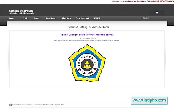 Download sistem informasi akademik sekolah berbasis web gratis