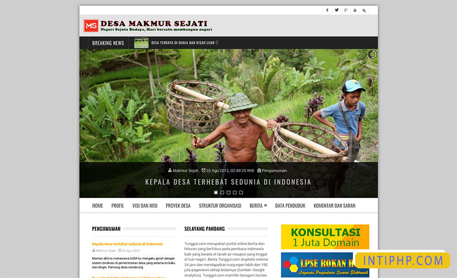 Website Desa Full Responsive