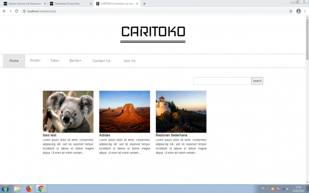 Website Iklan Baris Sederhana Dengan CI