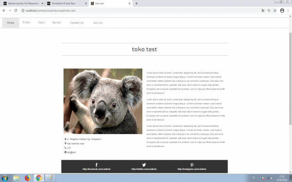 Website Iklan Baris Sederhana Dengan CI