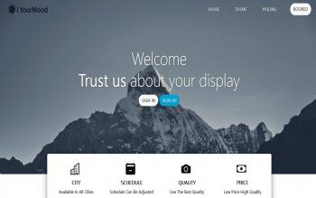 YourMood - Photography Landing Page